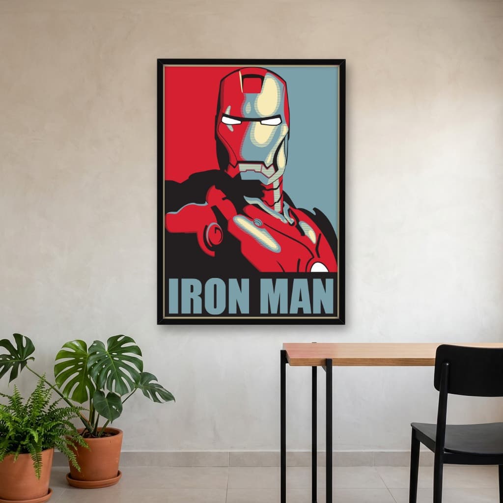 Quadro Decorativo Homem de Ferro - Hope