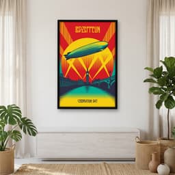 Quadro Decorativo Led Zeppelin - Celebration Day