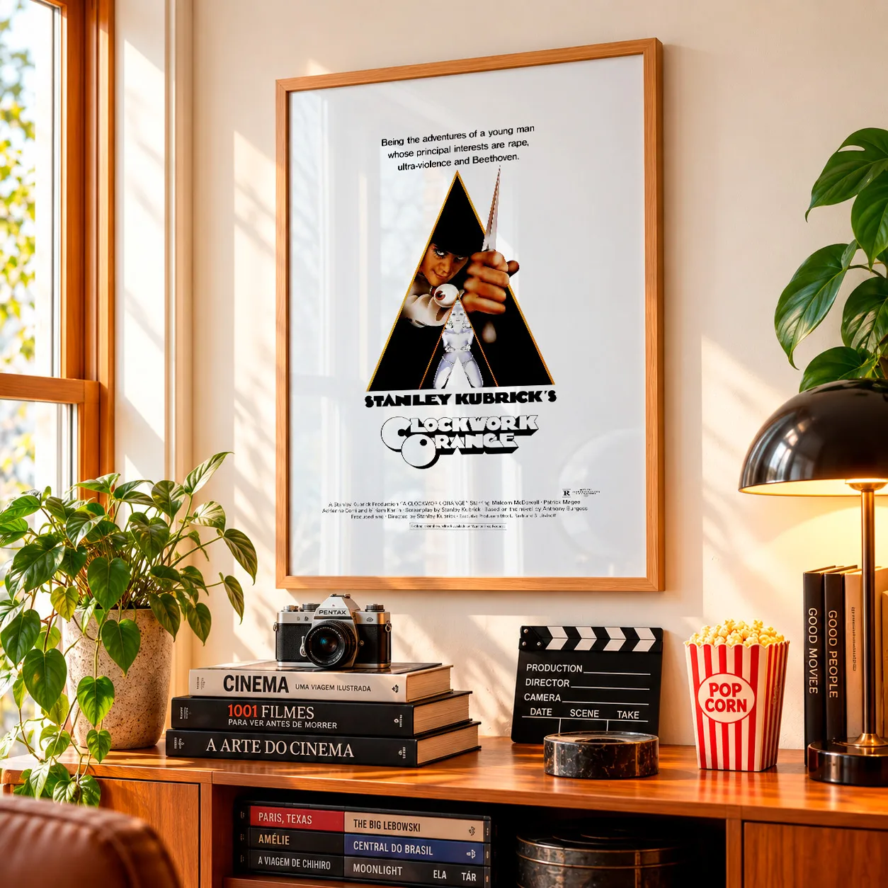 Quadro Decorativo Laranja Mecânica – A Clockwork Orange 1971