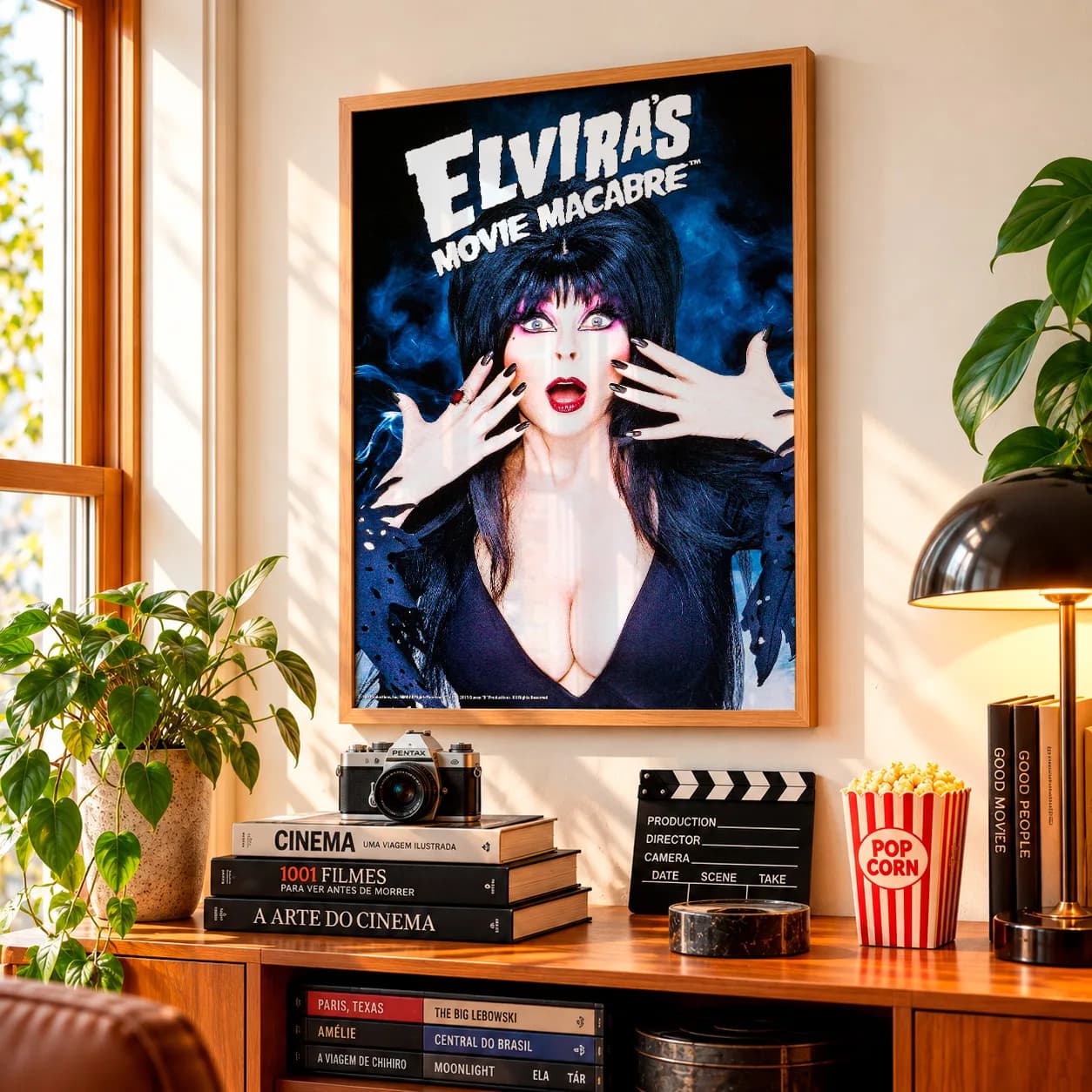 Quadro Decorativo Elvira's Movie Macabre