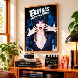 Quadro Decorativo Elvira's Movie Macabre