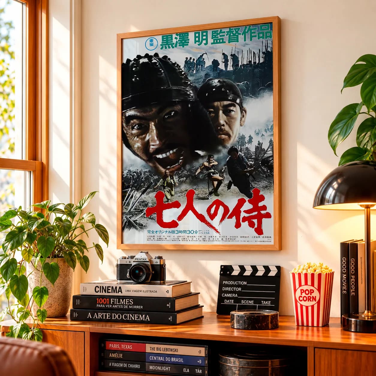Quadro Decorativo Os Sete Samurais – Akira Kurosawa