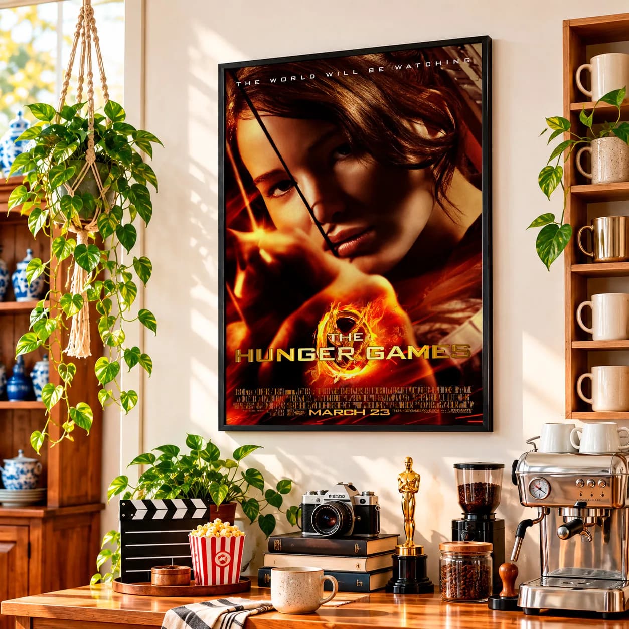 Quadro Decorativo Jogos Vorazes – The Hunger Games Katniss Everdeen