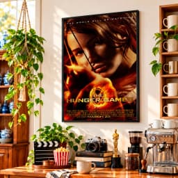 Quadro Decorativo Jogos Vorazes – The Hunger Games Katniss Everdeen