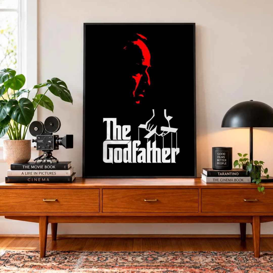 Quadro Decorativo O Poderoso Chefão | The Godfather Minimalista