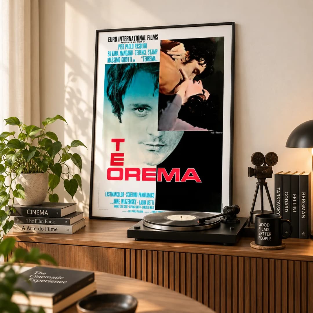 Quadro Decorativo Teorema – Filme de Pier Paolo Pasolini