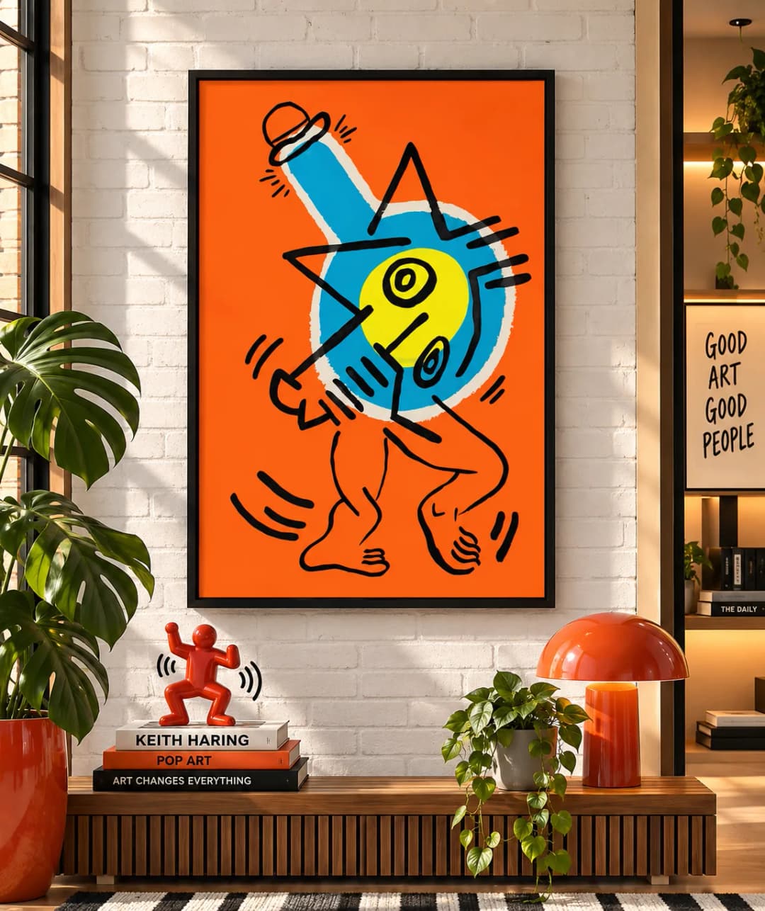 QC10328 - Keith Haring – Untitled 1986 Pop Art