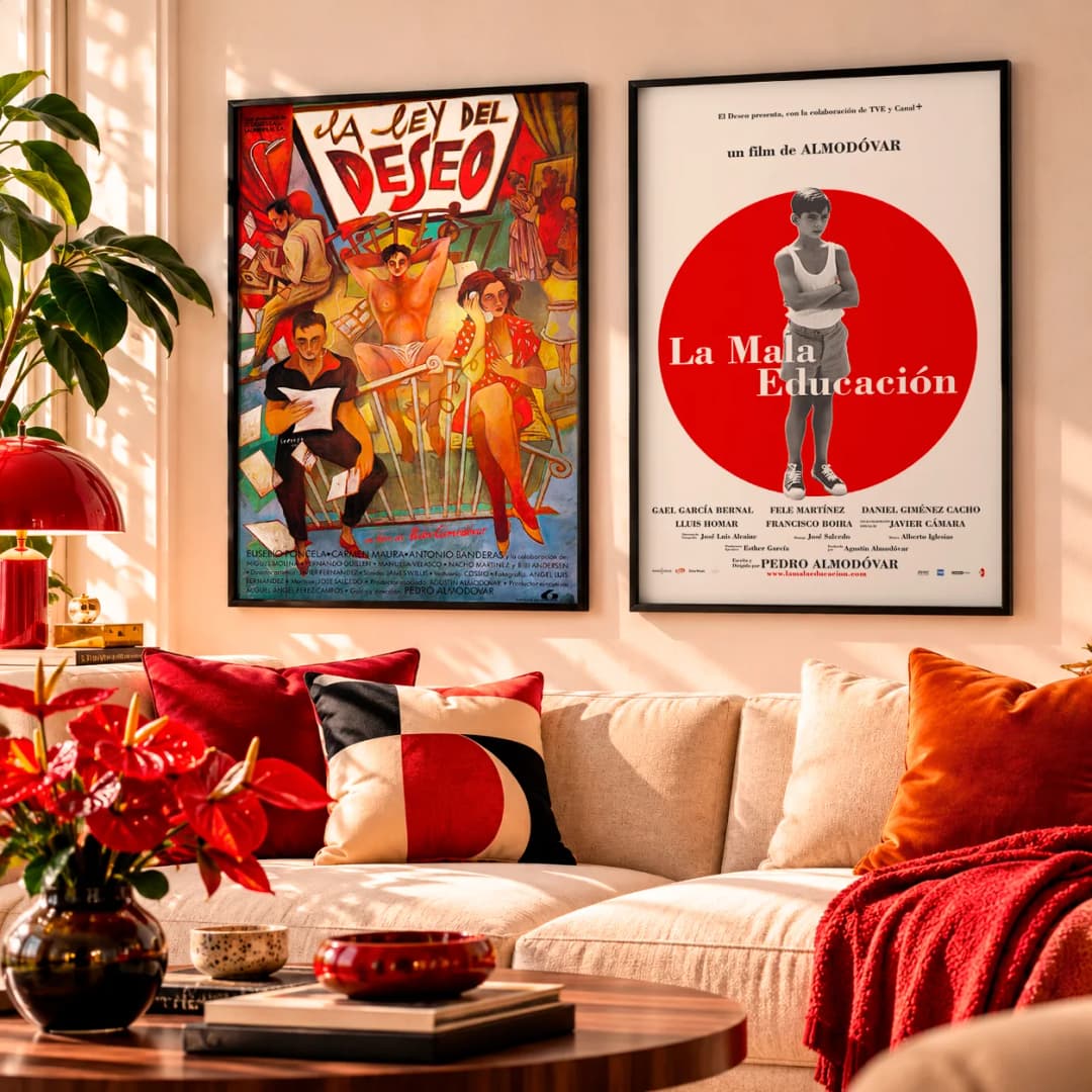Kit Duo Quadros Decorativos – Almodóvar: Desejo e Paixão